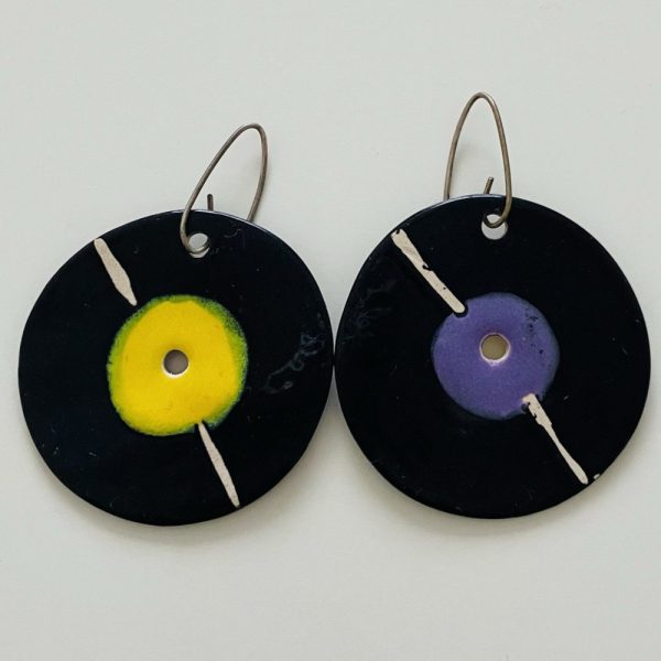Pendientes Vinilo